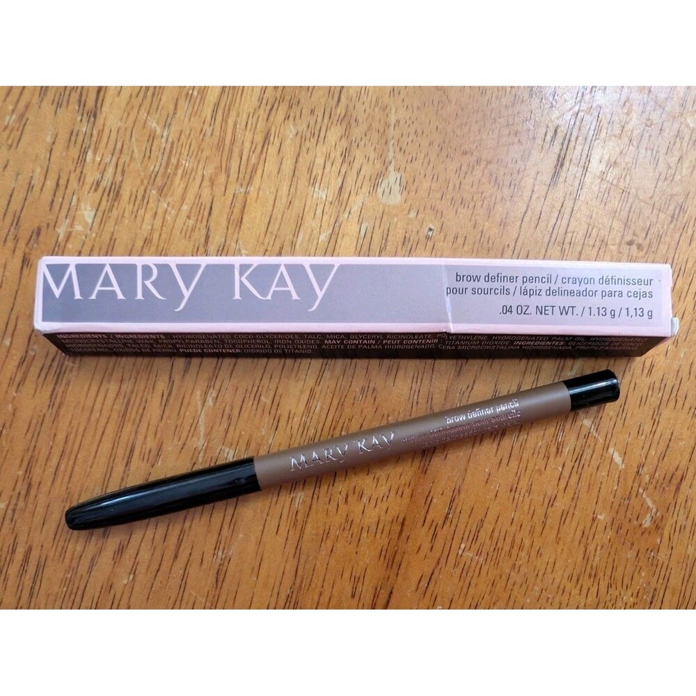 Mary Kay Brow Definer Pencil 034734 Blonde Wooden Pencil Rare - New Discontinued